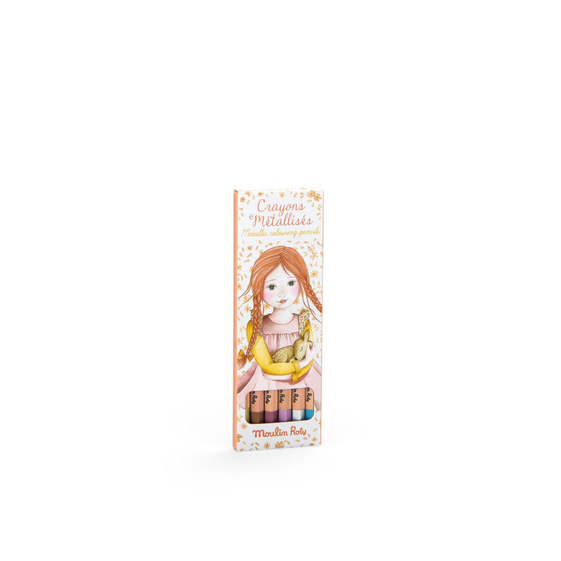 moulin-roty-les-rosalies-6-metallic-colouring-pencils-moul-710607