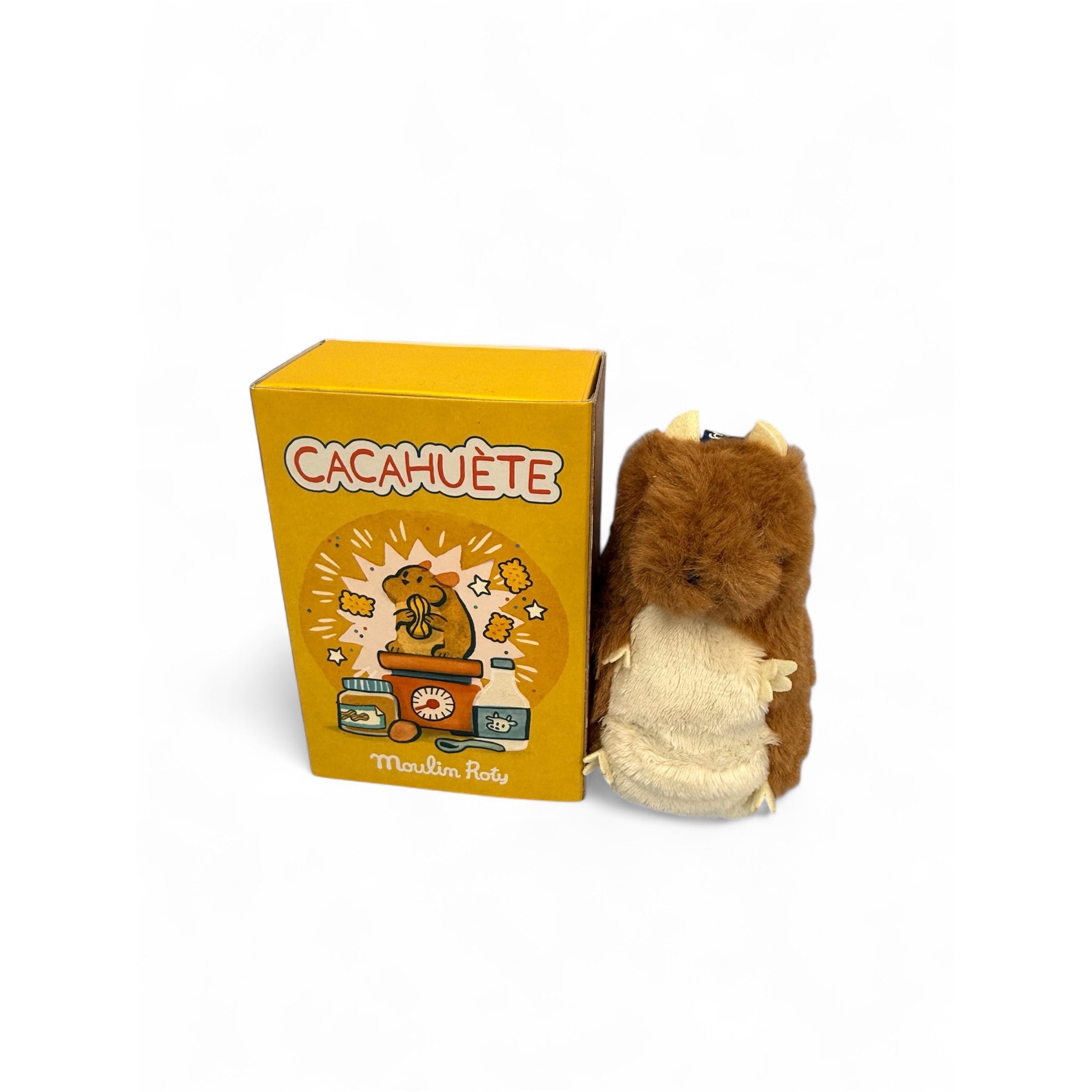 Moulin Roty Puce & Pilou Hamster Keyring