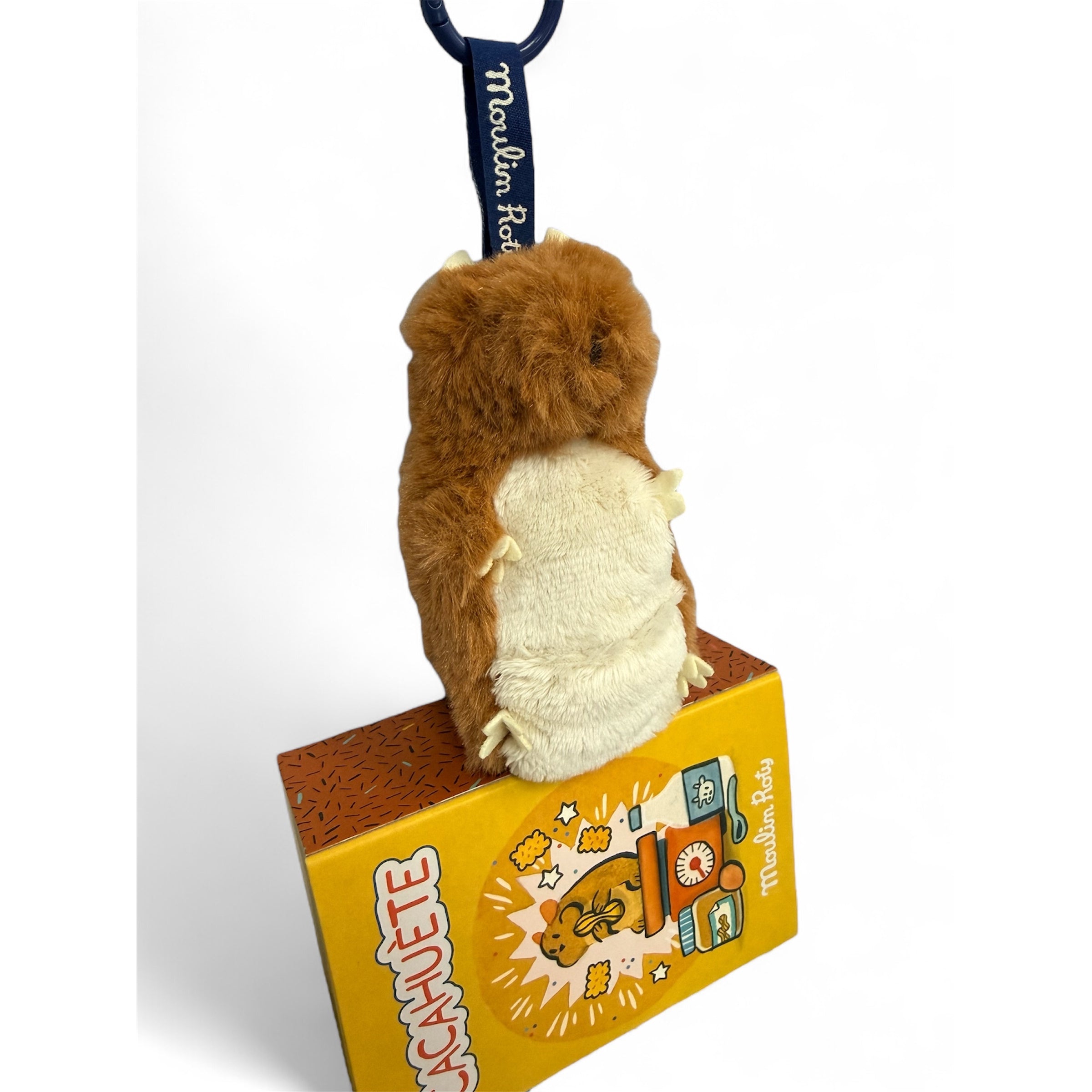Moulin Roty Puce & Pilou Hamster Keyring