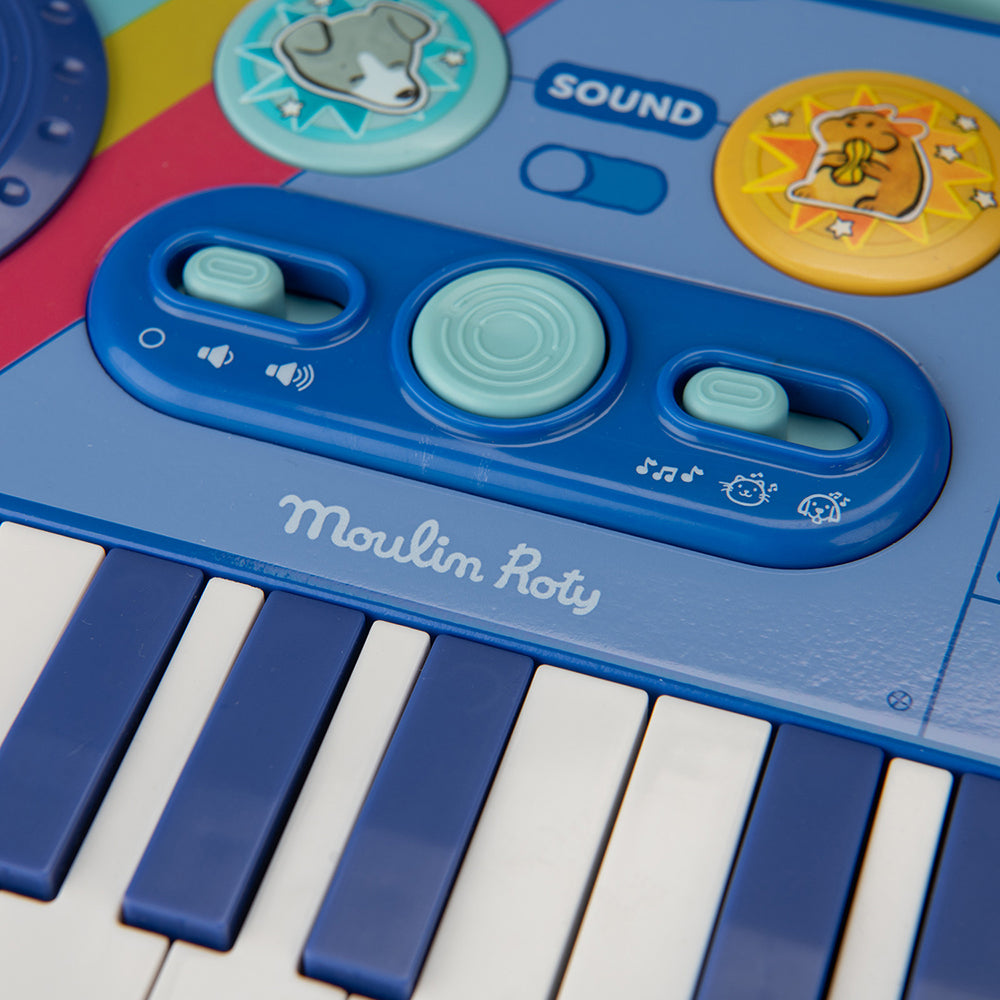 moulin-roty-puce-pilou-keyboard-synthesizer-with-x4-wooden-feet-play-toy-moul-684095