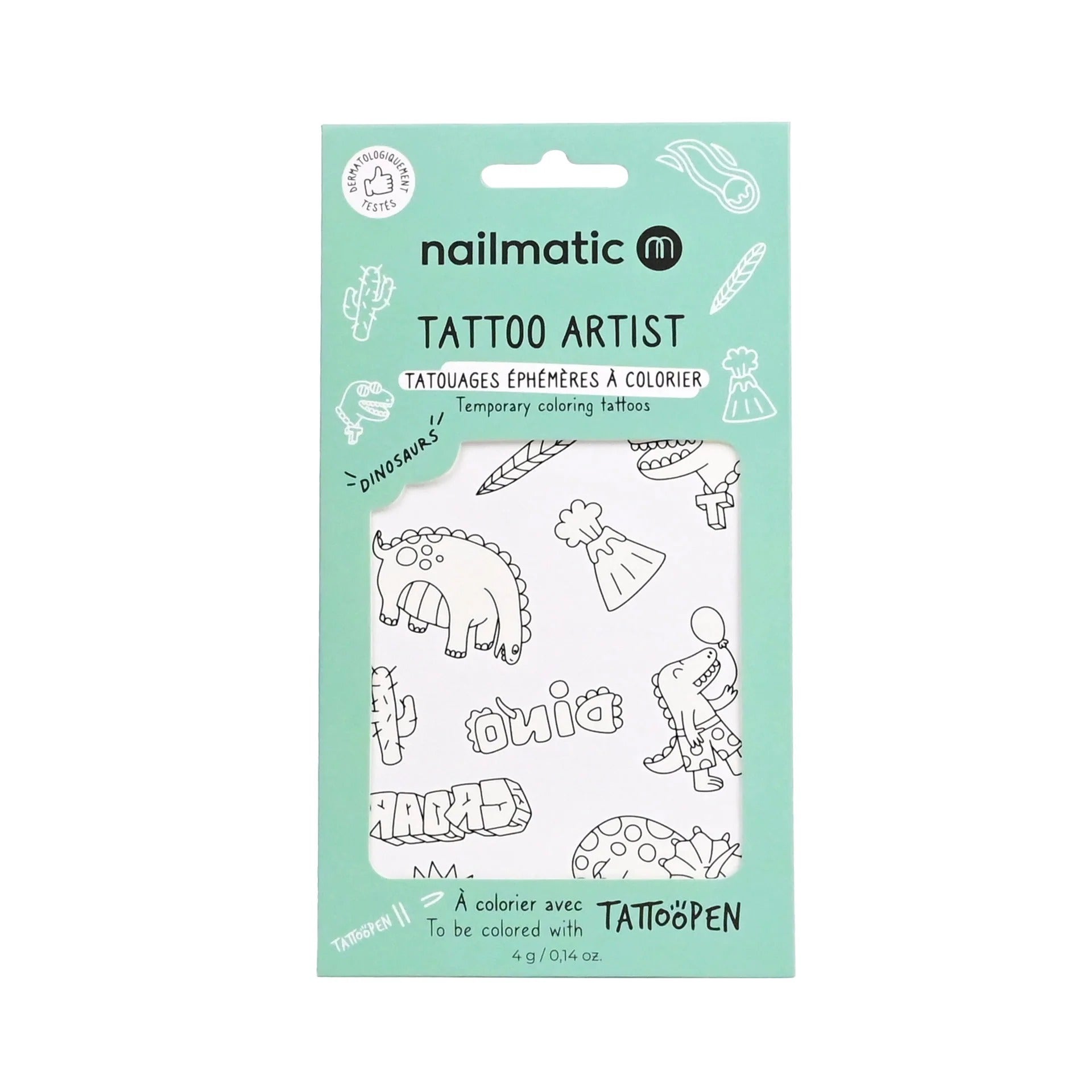 nailmatic-coloring-tattoo-board-dinosaurs-nail-150tdinosaurs