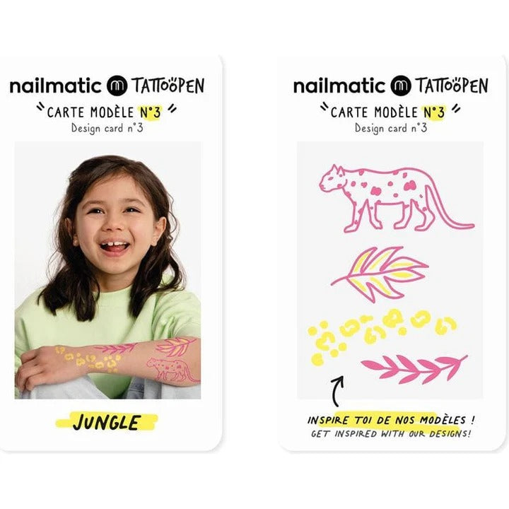 nailmatic-kit-tattoopen-jungle-5-cards-nail-141tjungle