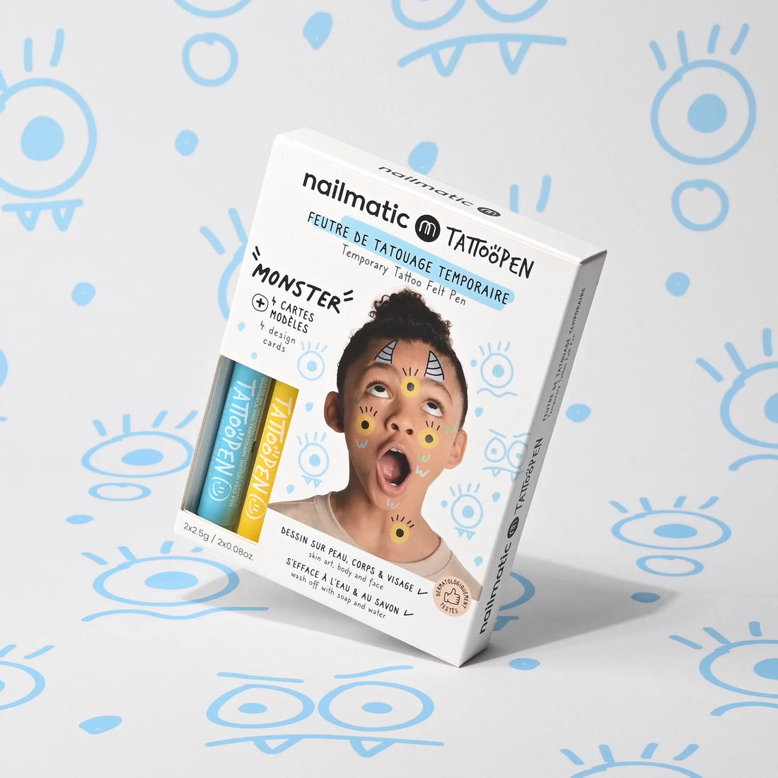 nailmatic-kit-tattoopen-monster-5-cards-nail-141tmonster