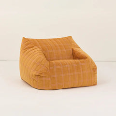 nobodinoz-chelsea-eco-velvet-armchair-beanbag-ochre-pink-windowpane