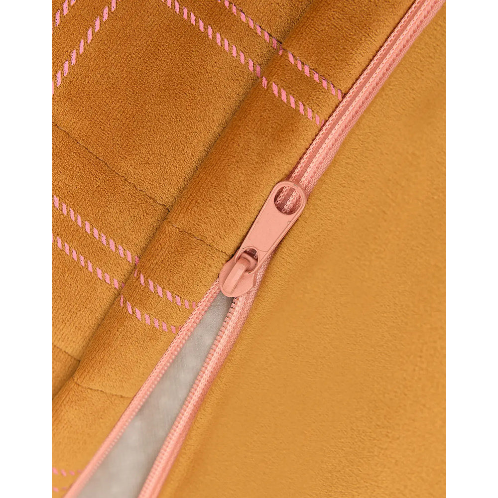 nobodinoz-chelsea-eco-velvet-armchair-beanbag-ochre-pink-windowpane