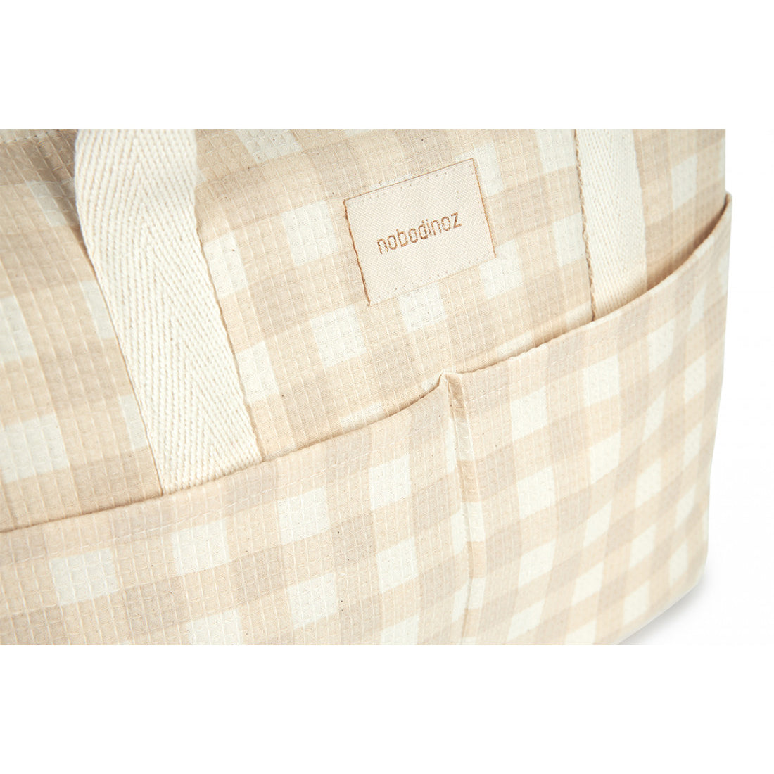 nobodinoz-gala-waterproof-changing-bag-35x27x14-ivory-checks-nobo-4929709