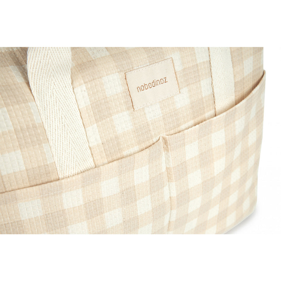 nobodinoz-gala-waterproof-changing-bag-35x27x14-ivory-checks-nobo-4929709