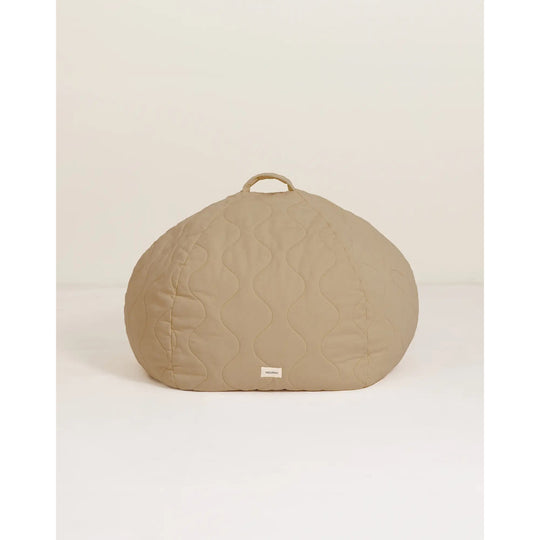 nobodinoz-landscape-quilted-round-beanbag-sesame-65x40cm-nobo-4931986