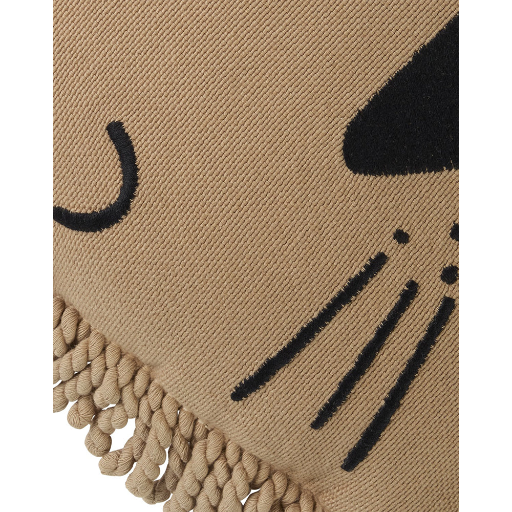 nobodinoz-lion-face-embroidery-cushion-34x34cm-sesame