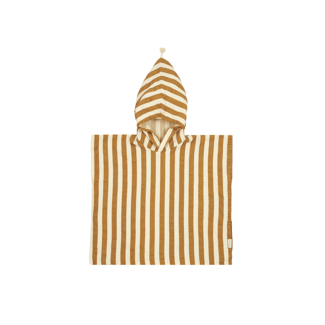 nobodinoz-portofino-poncho-muslin-lining-honey-stripes-waffle-nobo-4933515