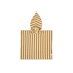 nobodinoz-portofino-poncho-muslin-lining-honey-stripes-waffle-nobo-4933515