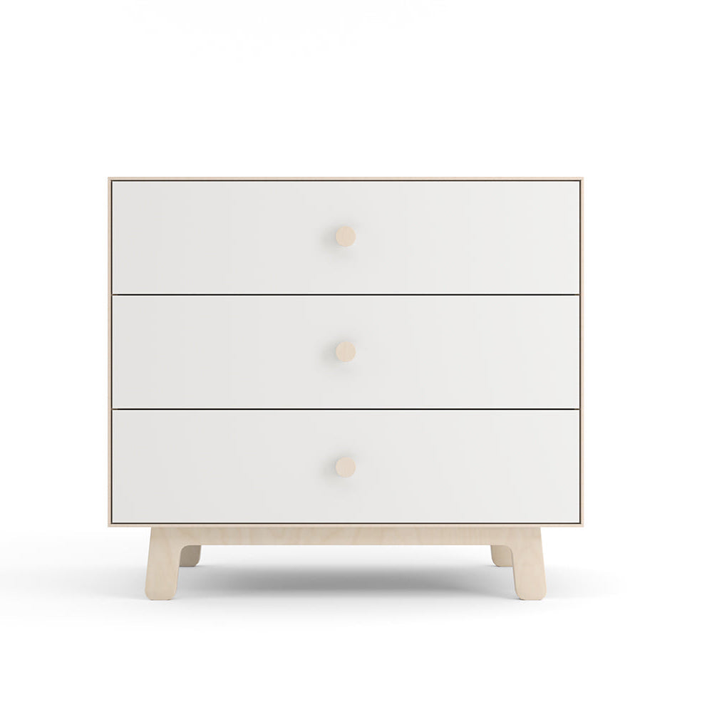 Oeuf 3 Drawer Dresser Birch - Sparrow Base (Pre-Order; Est. Delivery in 6-10 Weeks)