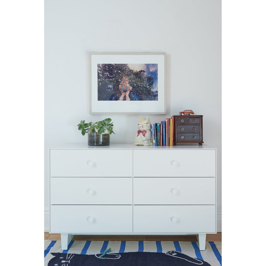 Oeuf 6 Drawer Dresser Birch - Sparrow Base