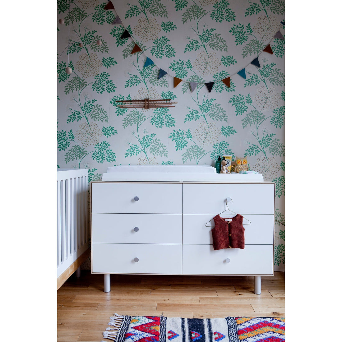 Oeuf 6 Drawer Dresser Birch - Classic Base