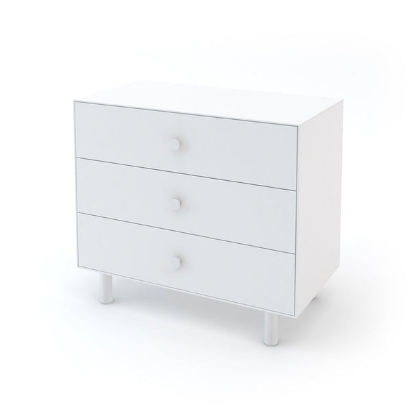 Oeuf 3 Drawer Dresser White - Classic Base (Pre-Order; Est. Delivery in 6-10 Weeks)