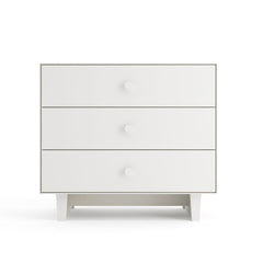 Oeuf 3 Drawer Dresser White - Rhea Base (Pre-Order; Est. Delivery in 6-10 Weeks)