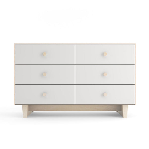 Oeuf 6 Drawer Dresser Birch - Rhea Base (Pre-Order; Est. Delivery in 6-10 Weeks)