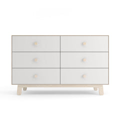 Oeuf 6 Drawer Dresser Birch - Sparrow Base (Pre-Order; Est. Delivery in 6-10 Weeks)