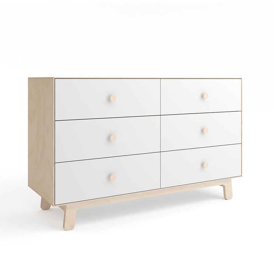 Oeuf 6 Drawer Dresser Birch - Sparrow Base