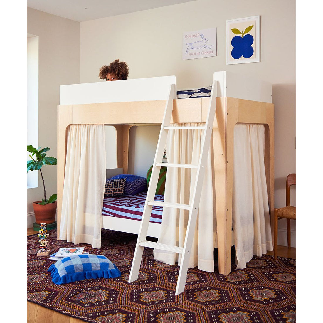 oeuf-linen-curtain-set-for-perch-loft-bunk-bed - off-white-oeuf-9crtn-l2-eu