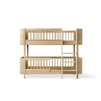 Oliver Furniture Wood Mini+ Low Bunk Bed Oak