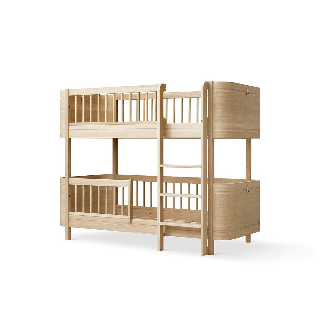 Oliver Furniture Wood Mini+ Low Bunk Bed Oak