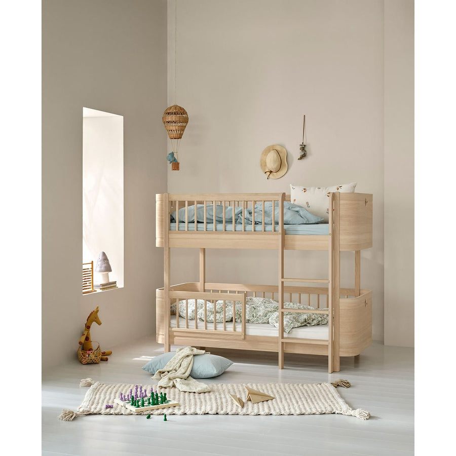 Oliver Furniture Wood Mini+ Low Bunk Bed Oak