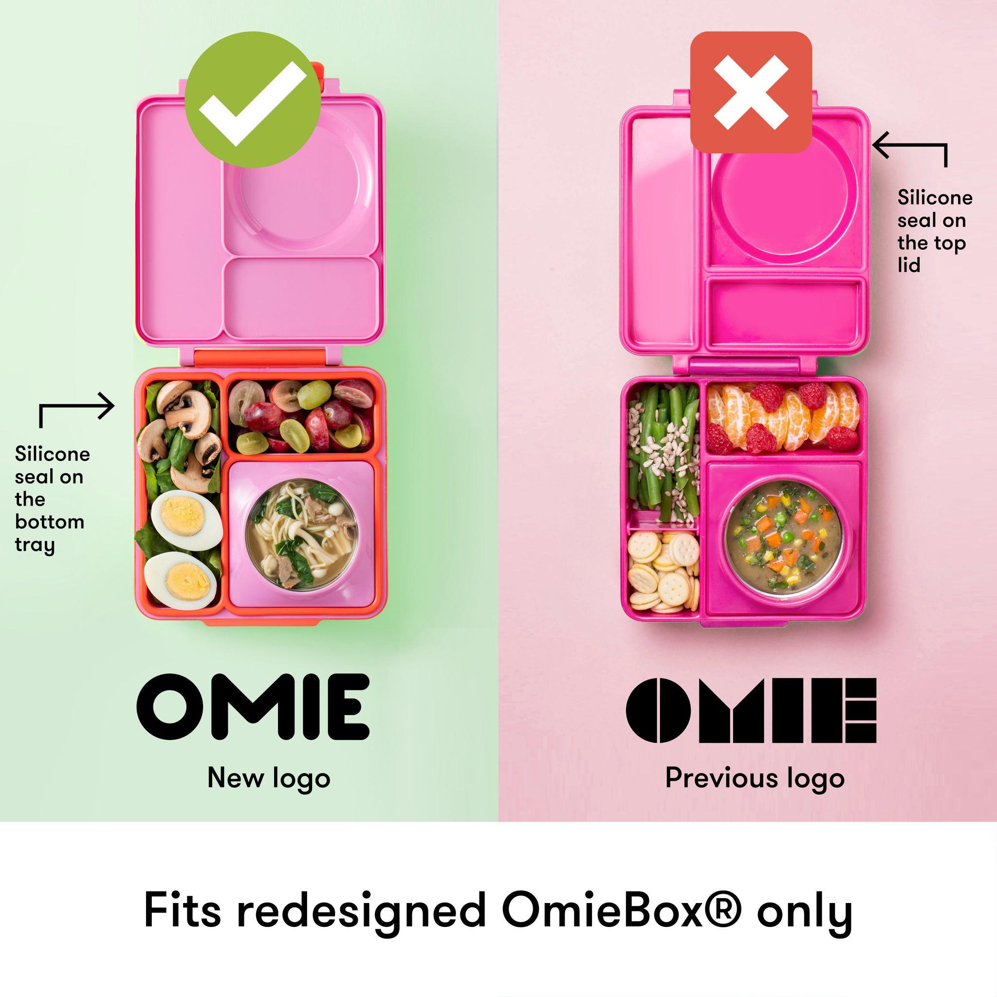 OmieBox OmieDip Pink/Teal – Petit Bazaar
