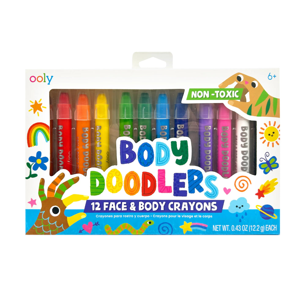 ooly-body-doodlers-face-&-body-crayons-set-of-12-ooly-133-116