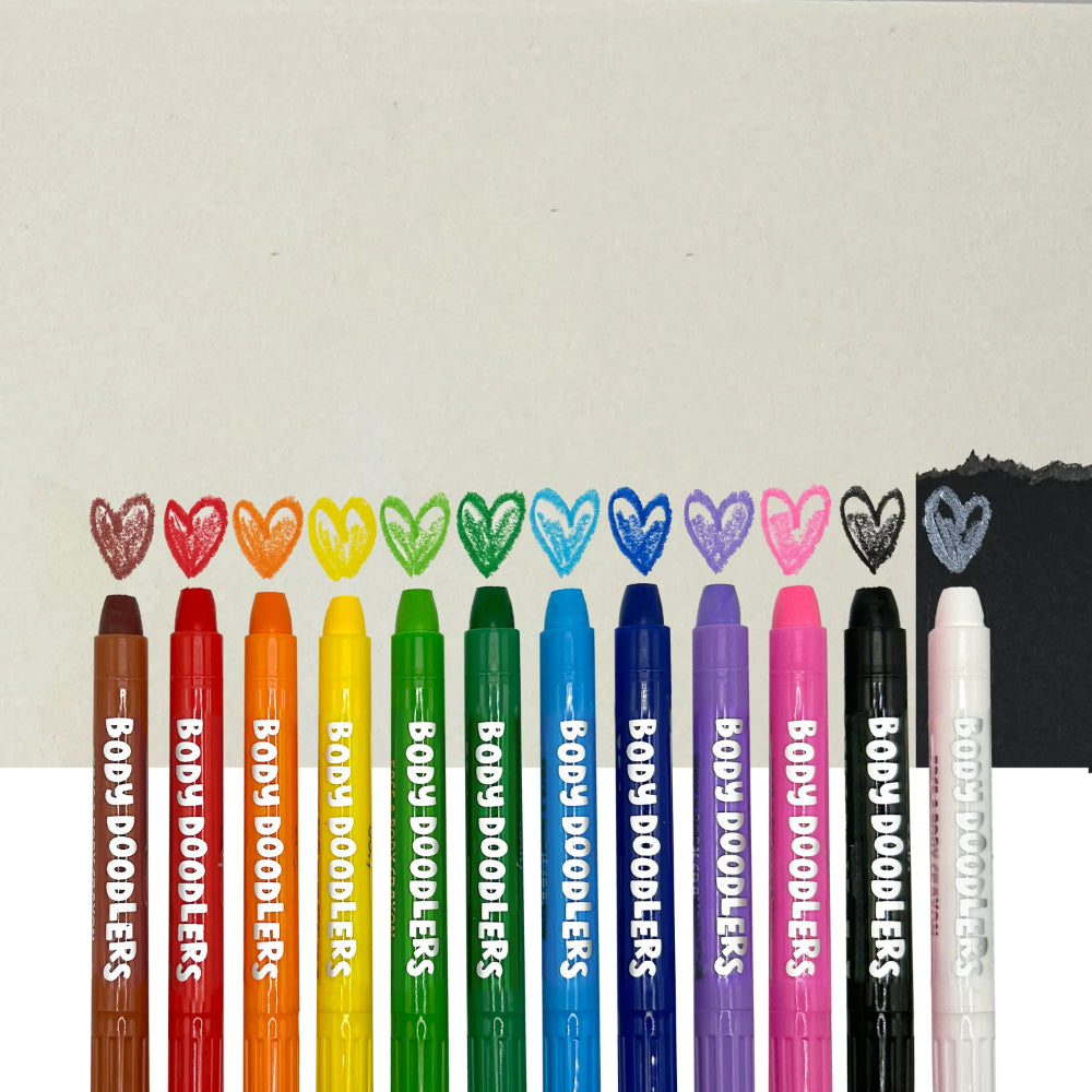 ooly-body-doodlers-face-&-body-crayons-set-of-12-ooly-133-116