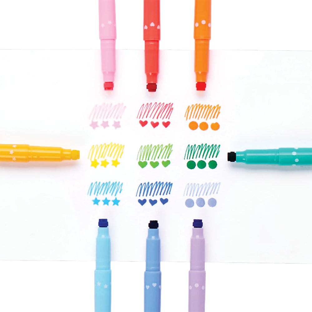 ooly-confetti-stamp-doubleended-markers-set-of-9-ooly-130-092