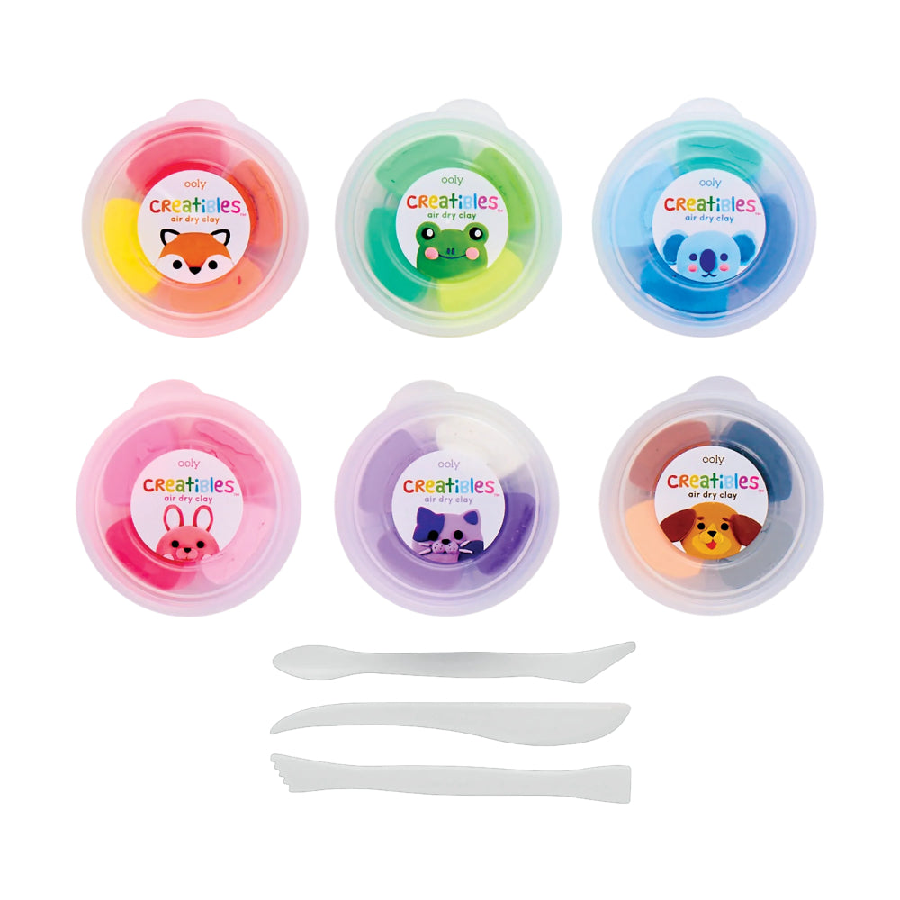 ooly-creatibles-air-dry-clay-deluxe-kit-set-of-24-colors-3-tools-ooly-161-060