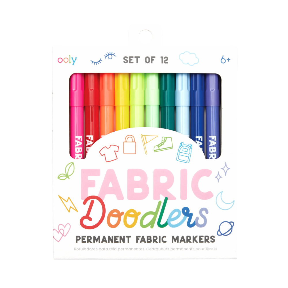 ooly-fabric-doodlers-permanent-fabric-markers-set-of-12-ooly-130-102