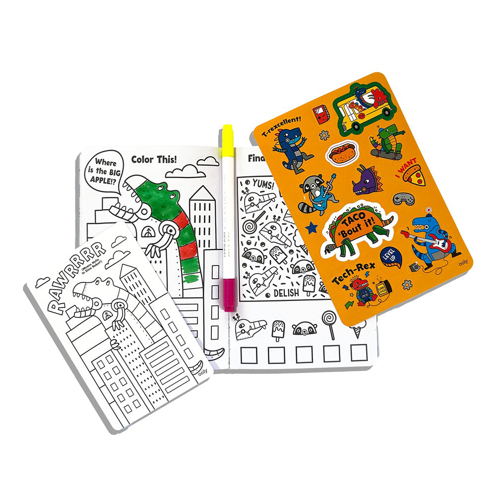 ooly-lets-go-activity-coloring-kit-robo-dinos-stationery-book-ooly-161-164