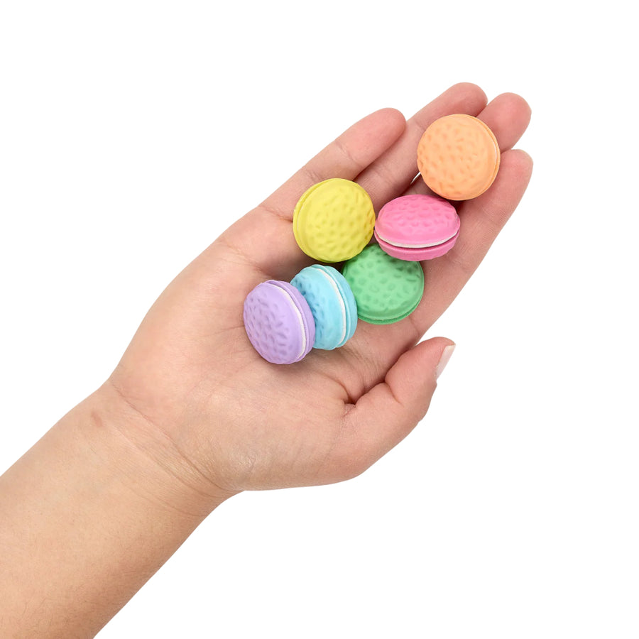 ooly-macarons-vanilla-scented-puzzle-erasers-set-of-6-ooly-112-052