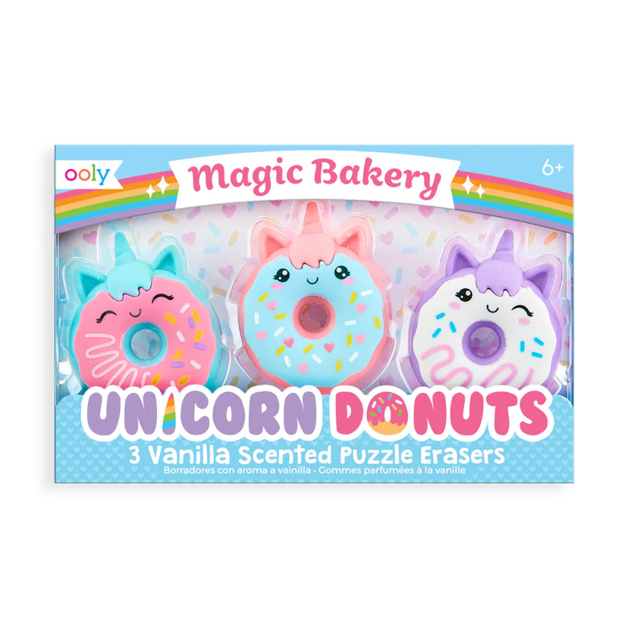 ooly-magic-bakery-unicorn-donuts-vanilla-scented-puzzle-erasers-set-of-3-ooly-112-090