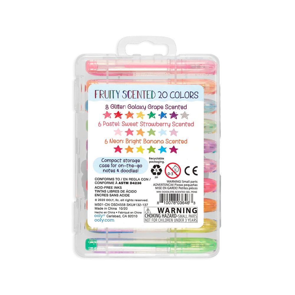 ooly-mini-doodlers-fruity-scented-gel-pens-set-of-20-ooly-132-137