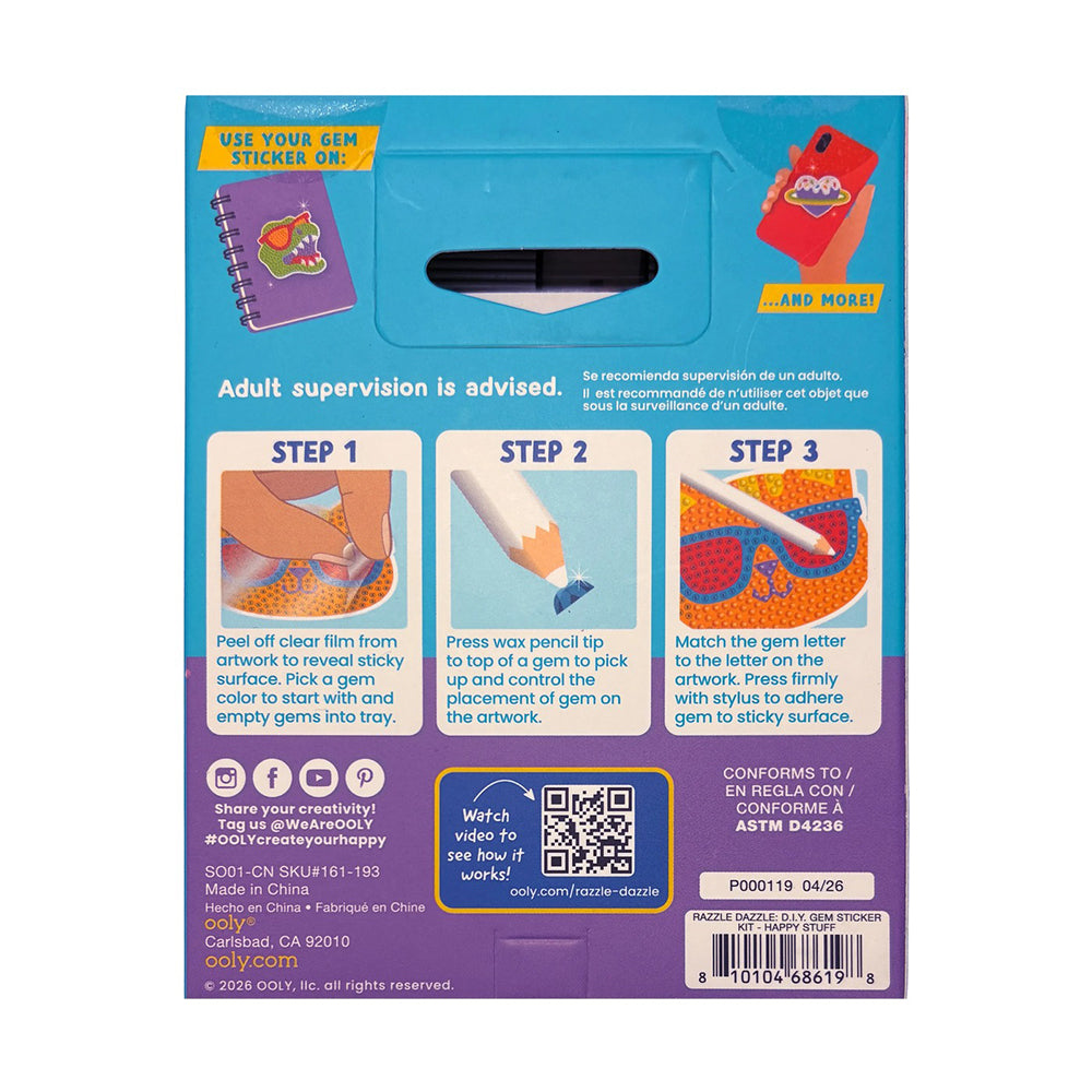 ooly-mini-razzle-dazzle-d-i-y-gem-sticker-kit-happy-stuff-play-toy-ooly-161-193