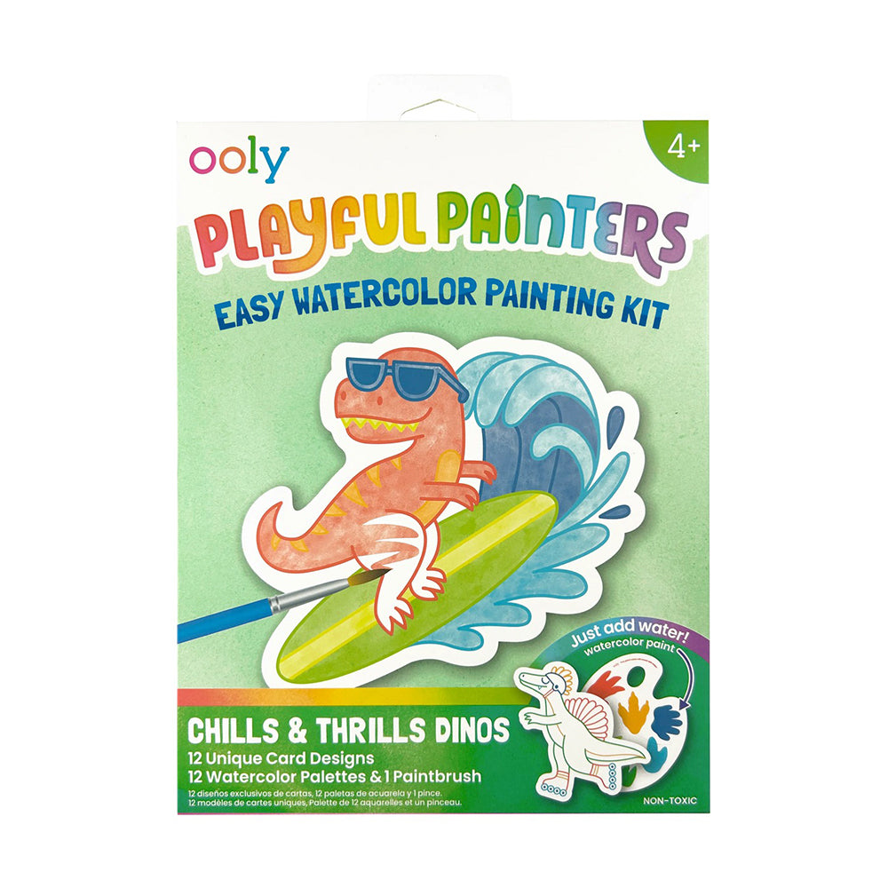 ooly-playful-painters-easy-watercolor-painting-kit-chills-thrills-dinos-25-pc-set-stationery-book-ooly-161-146