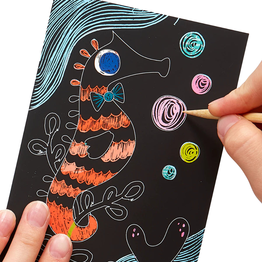 ooly-scratch-&-scribble-mini-kit-friendly-fish-ooly-161-041