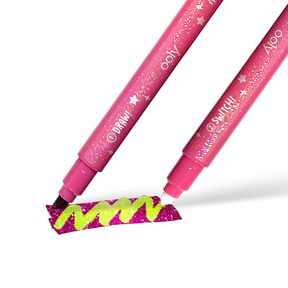 ooly-switch-eroo-sparkle-glittery-color-changing-markers-set-of-12-stationery-ooly-130-124