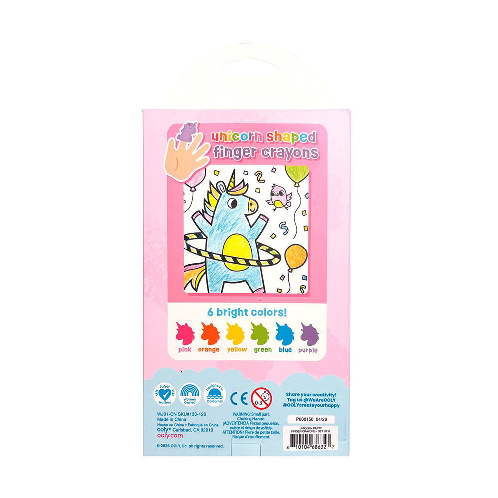 ooly-unicorn-party-finger-crayons-set-of-6-stationery-ooly-133-126