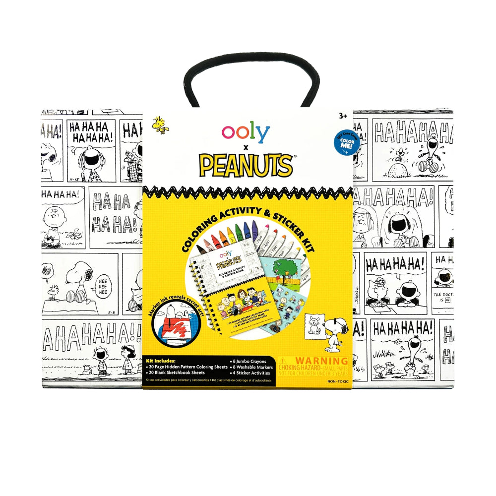 ooly-x-peanuts-coloring-activity-&-sticker-kit-ooly-161-151