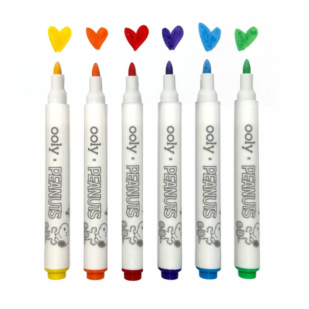 ooly-x-peanuts-diy-shrink-art-kit-&-6-mini-paint-markers-ooly-161-148