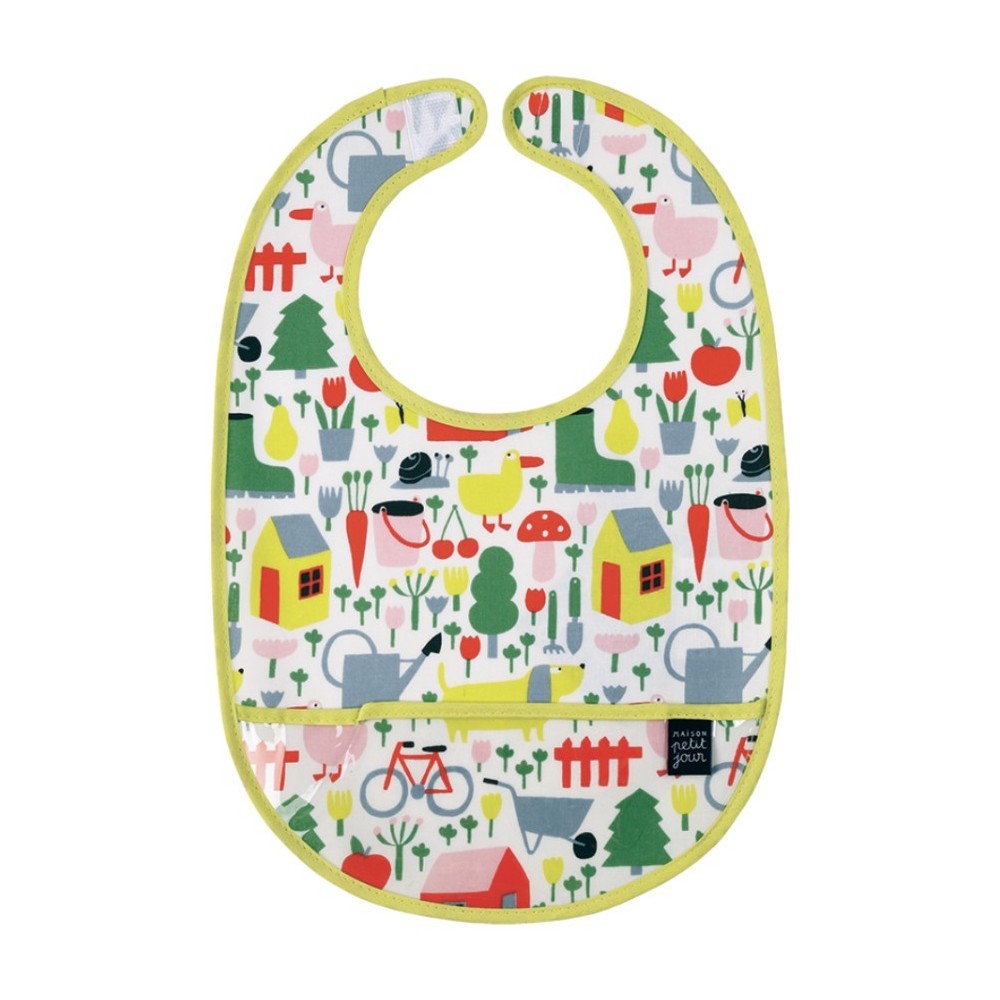 petit-jour-paris-coated-cotton-bib-all-over-la-campagne-pjp-ag617l