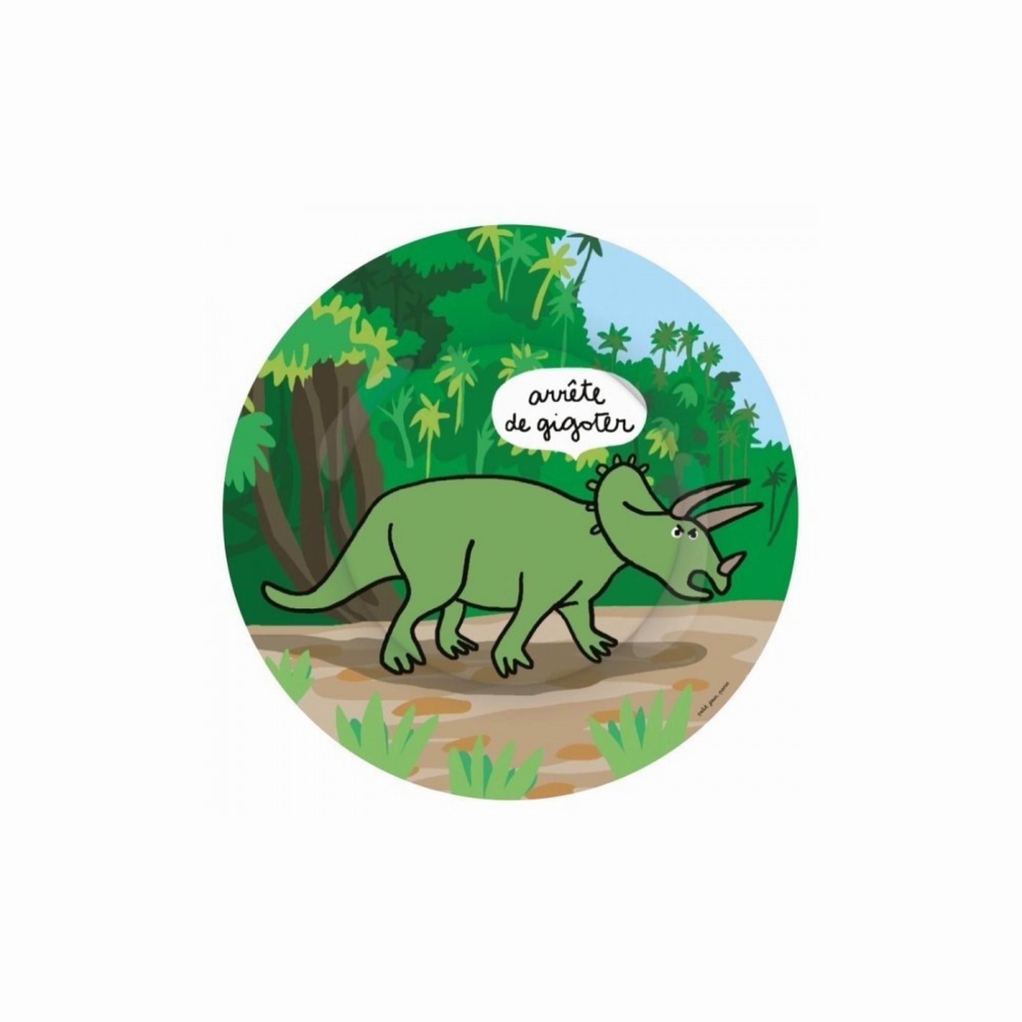 petit-jour-paris-dessert-plate-triceratops-les-dinosaures-baby-nursery-kitchen-pjp-di925l-01