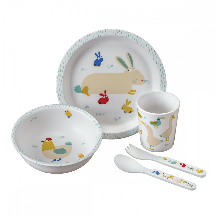 Juego De Vajilla Para Niños Plato De Cena Para Bebés Antides | Cuotas