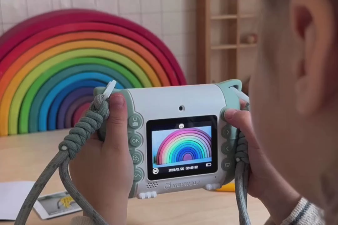 kidywolf-instant-camera-with-thermal-printer-green-kidw-kidyprint-gr