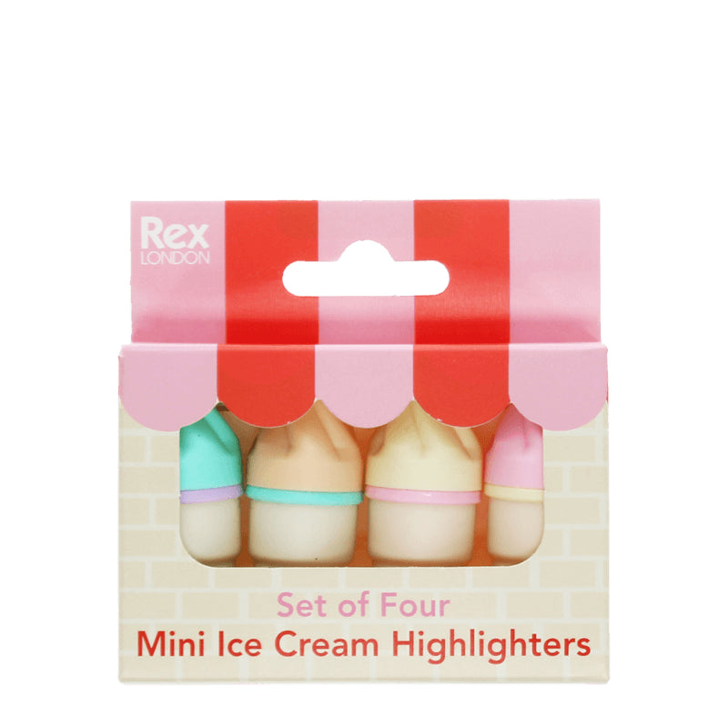 rex-mini-highlighters-set-of-4-ice-cream-rex-30990