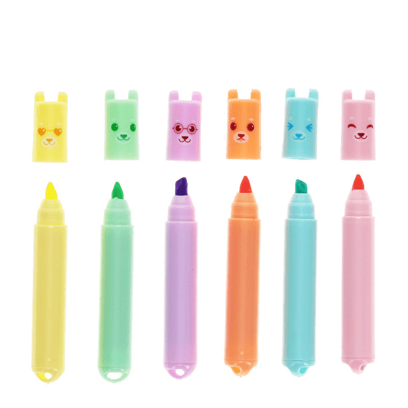 rex-mini-highlighters-set-of-6-bear-rex-30991